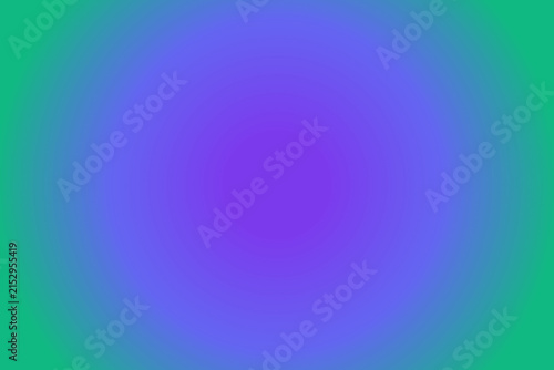 Vibrant radial gradient combining green, blue, and purple tones.