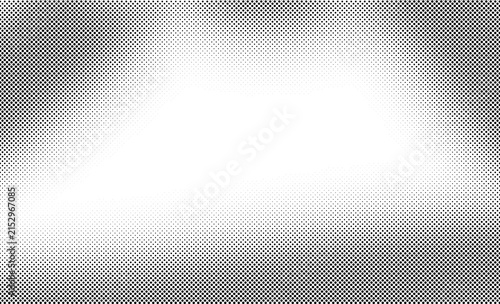 Modern silver gray halftone gradient pattern with digital dot texture for professional minimalist graphic design background concept

