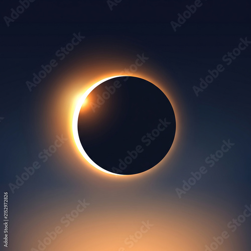 Dramatic Solar Eclipse