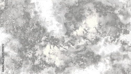 Obraz na płótnie Abstract marbled background with gray and white textured pattern resembling natural stone or watercolor wash