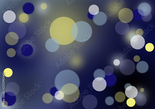 Abstract blue holiday bokeh background for use as wallpaper or with design layouts