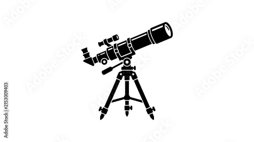 Telescope Vector Illustration