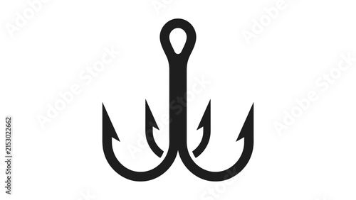 Treble Fishing Hook Icon