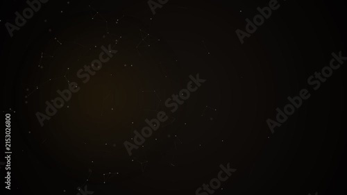 Abstract Dark Background with Subtle Circular Light Flare Effect.