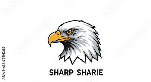 Majestic Eagle Head Portrait - Symbol of Freedom and Power
