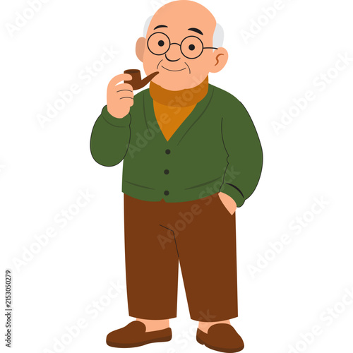 Grandparents Day Family Love Celebration Illustration