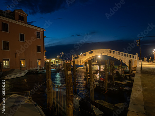Canvas Print Chioggia a town in Italy