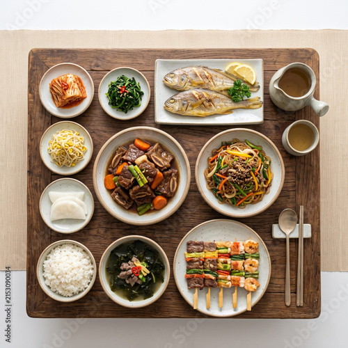 Korean holiday food

