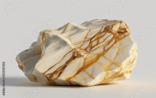 Marble stone texture with natural veining photorealistic 3D render vector