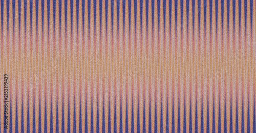 Bild auf Leinwand Abstract pattern with vertical jagged zigzag lines fading between dark blue and