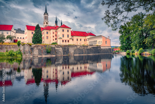 Fotografía Dramatic summer view of Vyssi Brod Church and Monastery (Abtei Hohenfurth)