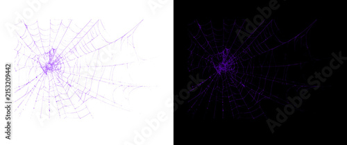 Purple shattered glass texture on white and black backgrounds, cracked window pane effect, broken screen overlay for digital art