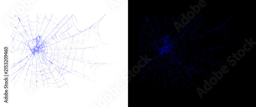 Shattered glass texture with spiderweb cracks, broken window pane effect on white and black backgrounds, damage design element