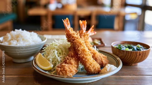 ebi fry set meal