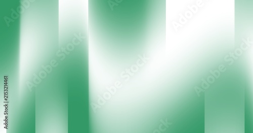Abstract green and white vertical stripe gradient background for modern banner, poster, and digital presentation design
