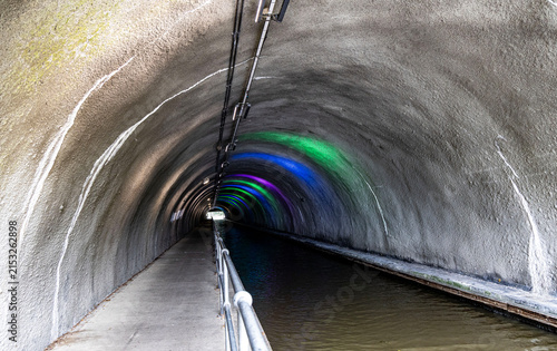 Obraz na płótnie Roughcast Tunnel Falkirk Scotland