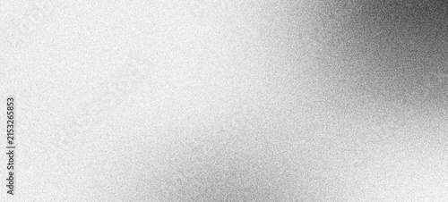 Foto Grey grain texture noisy gradient banner light to dark grayscale background grai
