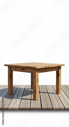 Rustic Radiance: A Sunlit Wooden Canvas