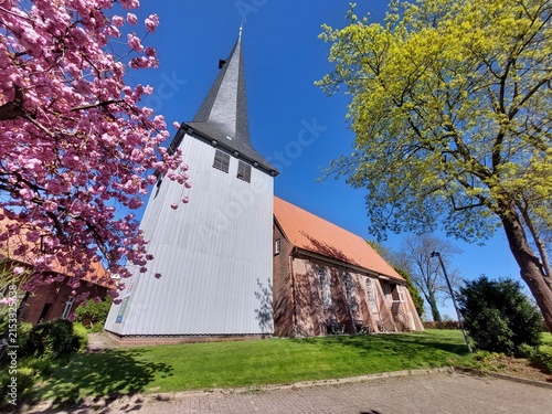 Картината върху платно Jork, Kirche St. Matthias