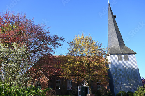Fotografía Jork, Borstel, evangelisch-lutherische denkmalgeschützte Kirche St