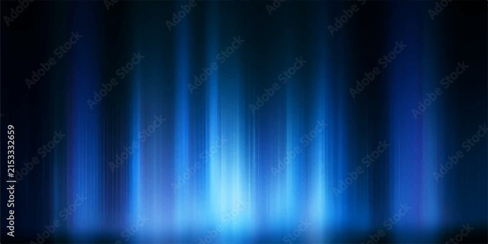 Obraz premium Abstract blue light streaks create a futuristic, energetic, and mysterious ambiance, evoking a sense of wonder and exploration in a digital realm.