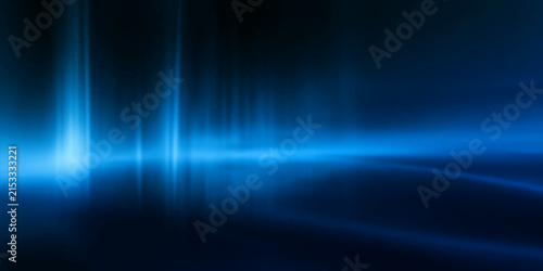Abstract blue light streaks and waves create a futuristic and dynamic digital background, suggesting technology and energy.
