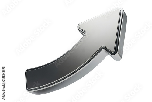 Premium 3D Dynamic Arrow Luxury Corporate Directional Design