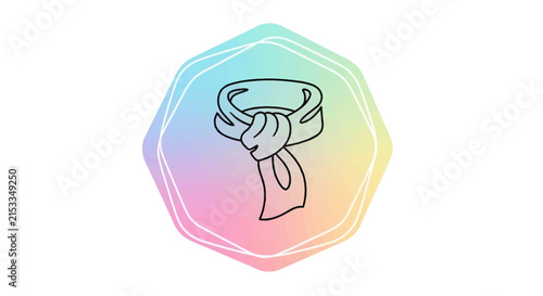 rainbow bull head logo