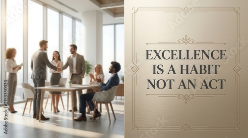 Professional Business Meeting in Modern Office Space with Diverse Team Discussing Strategy and Collaboration for Workplace Success