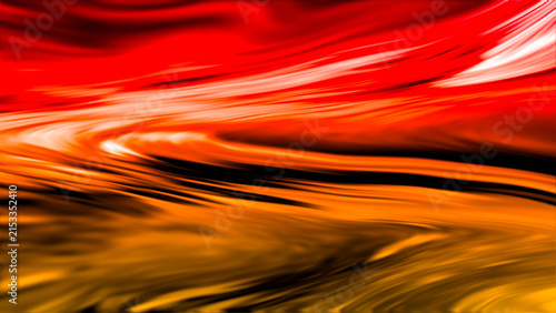 Vibrant abstract liquid waves displaying bright red orange and yellow color gradients for dynamic creative web backgrounds.