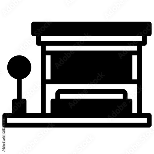 bench,station,bus stop,urban,architecture and city,buildings.svg