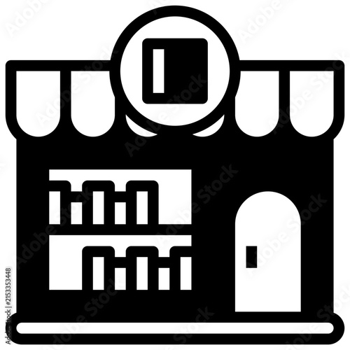 book shop,shop,architecture and city,buildings,business,books,sale,city.svg