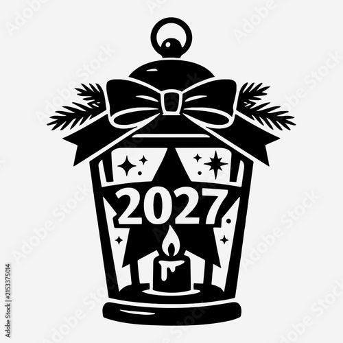 Radiant 2027 Holiday Lantern Icon