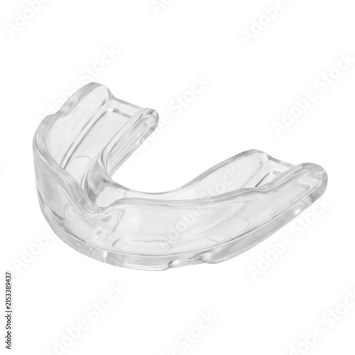 Canvastavla Clear transparent mouthguard for sports and teeth grinding protection