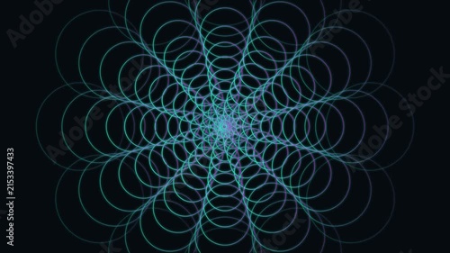 Abstract Geometric Pattern Animation