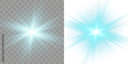 Sunshine burst transitions Bright glowing dazzling, in video production.