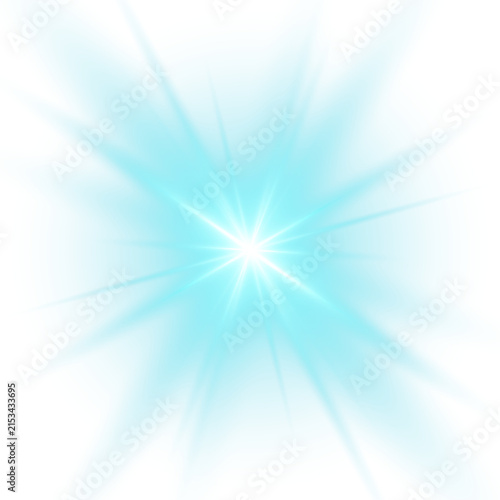 Sunlight rays beam Classic vivid pure, for commercial advert.