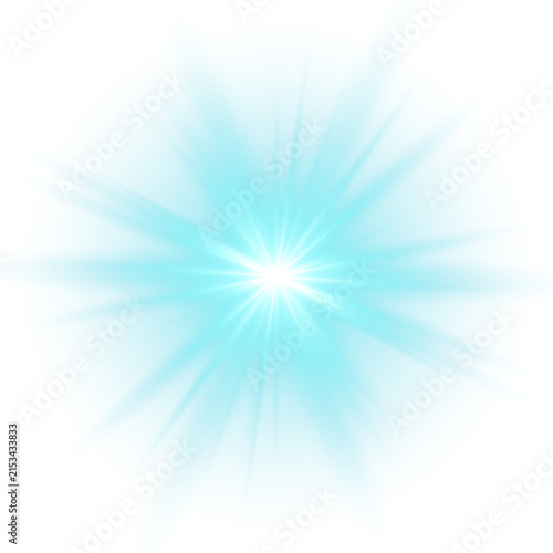 Sunlight rays beam Brilliant abstract shining, for commercial advert.