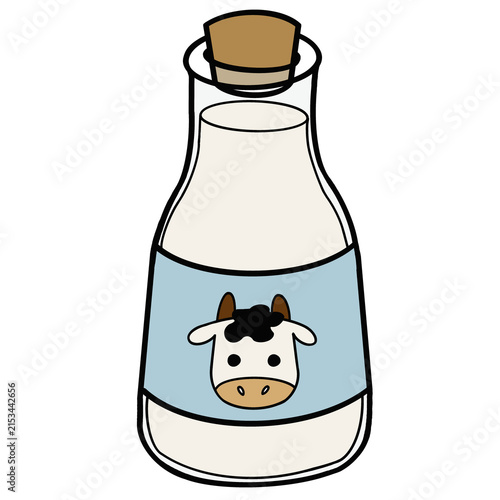 bottle of milk