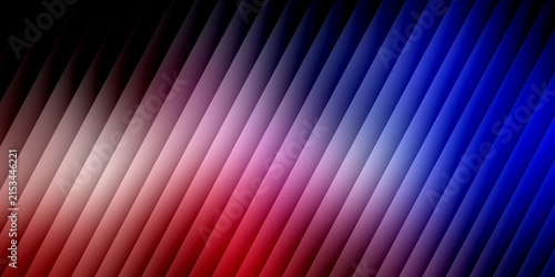 Diagonal striped pattern with blue and red gradient blending into dark soft shadow hue.