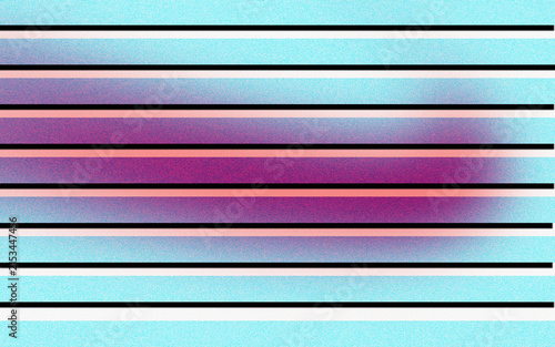Digital abstract horizontal stripes background with glowing cyan and pink light blend.