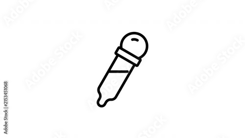 dropper animation icon