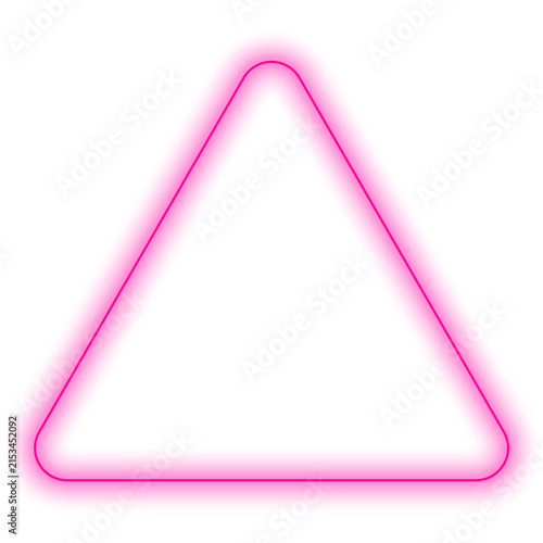 pink triangle frame