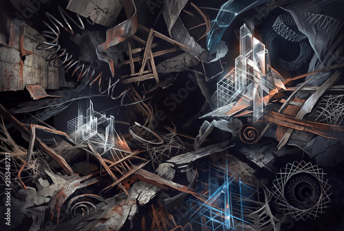 Fragmented Digital Chaos