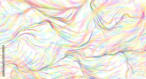 Photography A mesmerizing abstract visual with flowing colorful lines and patterns creating a sense of motion
