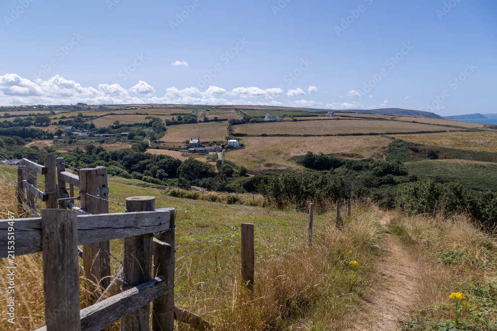 Fototapeta premium Pembrokshire Coastline Path