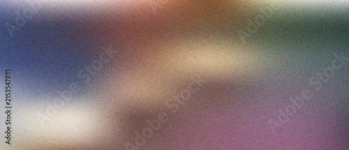 Картината върху платно Vibrant multicolored blurred gradient with artistic grainy texture for a dynamic