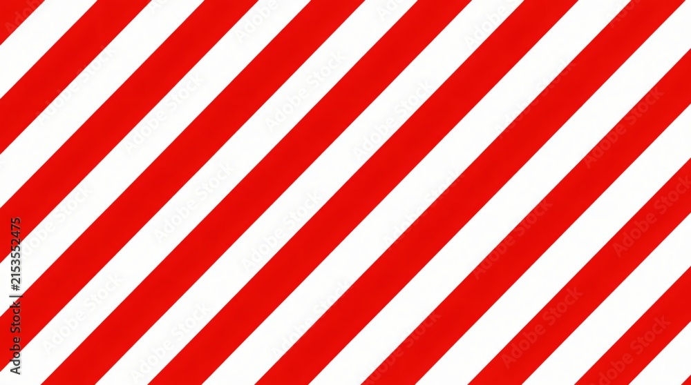 Fototapeta premium Red and white caution background