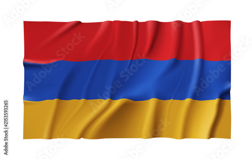 Fotografía Waving Armenia Flag