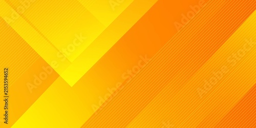 Modern orange geometric abstract background with gradient layer design. Vector illustration